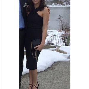 Ted Baker Fitted Black Dress